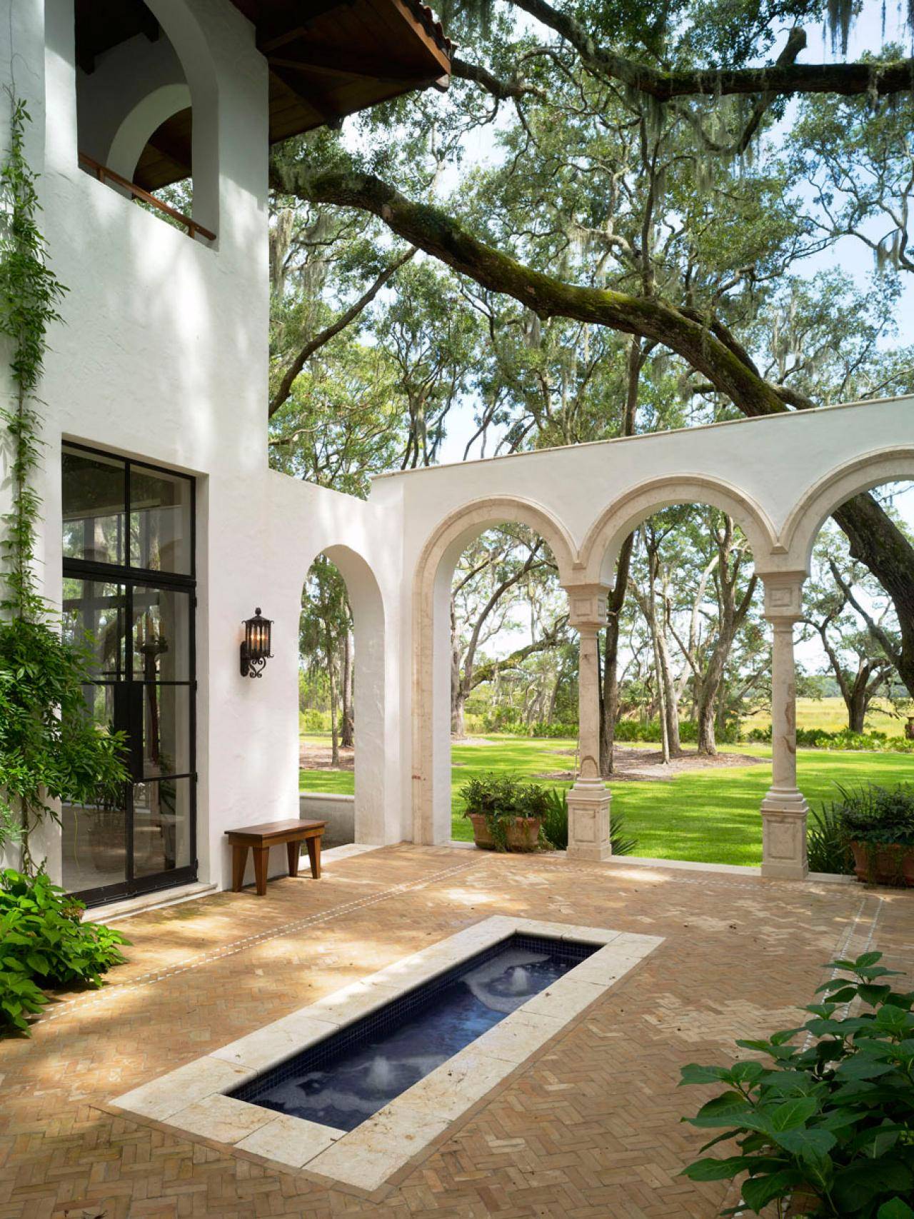 The Mediterranean Garden Founterior