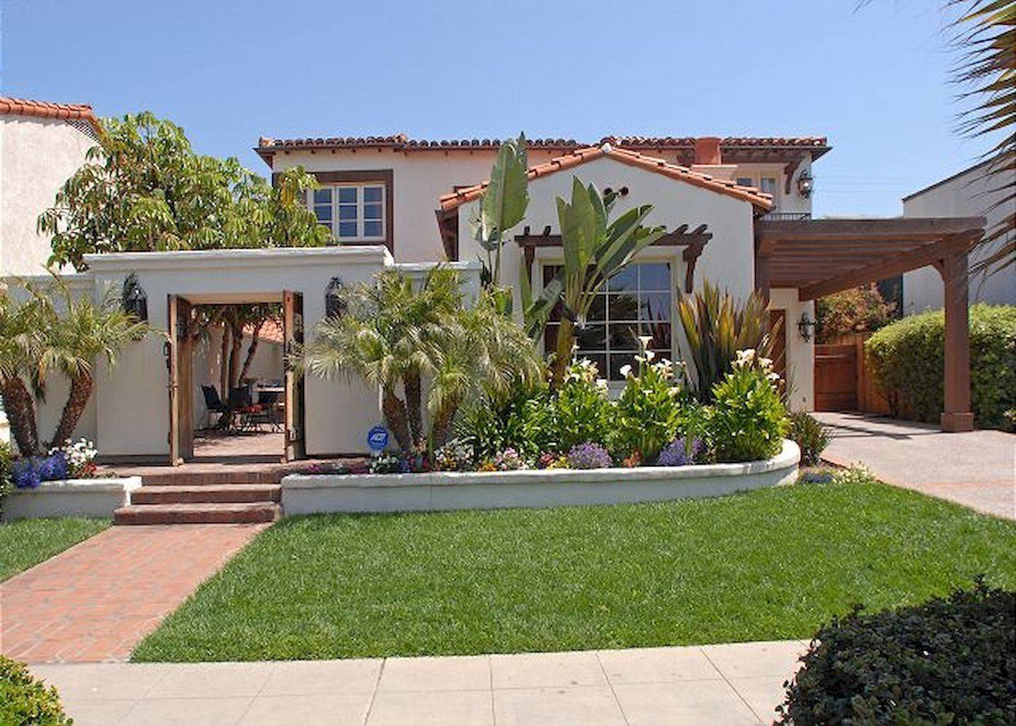Hacienda Spanish Style Patio Backyard