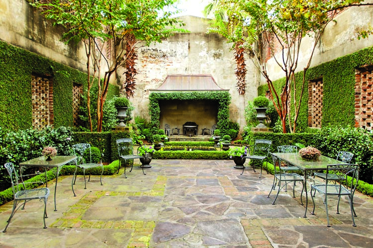 A Formal Charleston Walled Garden Hgtv