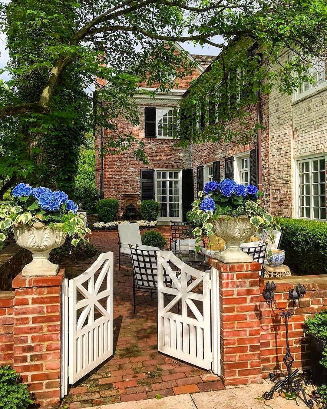 Intricate Wrought Iron Gate