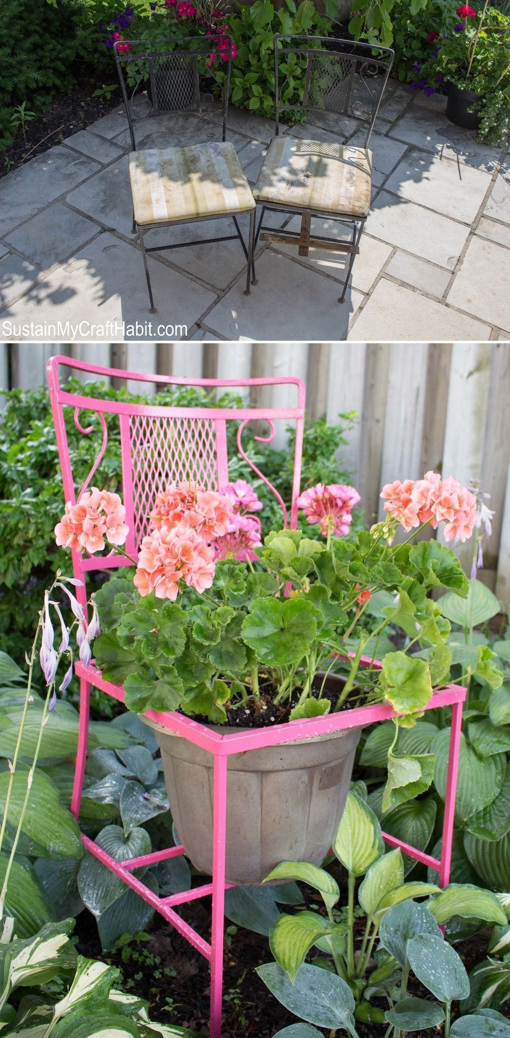 18 Garden Chair Planter Ideas You Cannot Miss SharonSable
