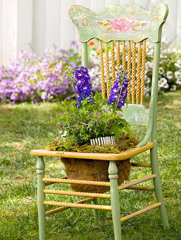 Creative Chair Planters