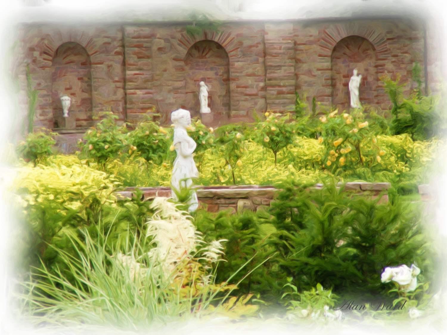 Wonderful Italian Garden Design Decorating Ideas