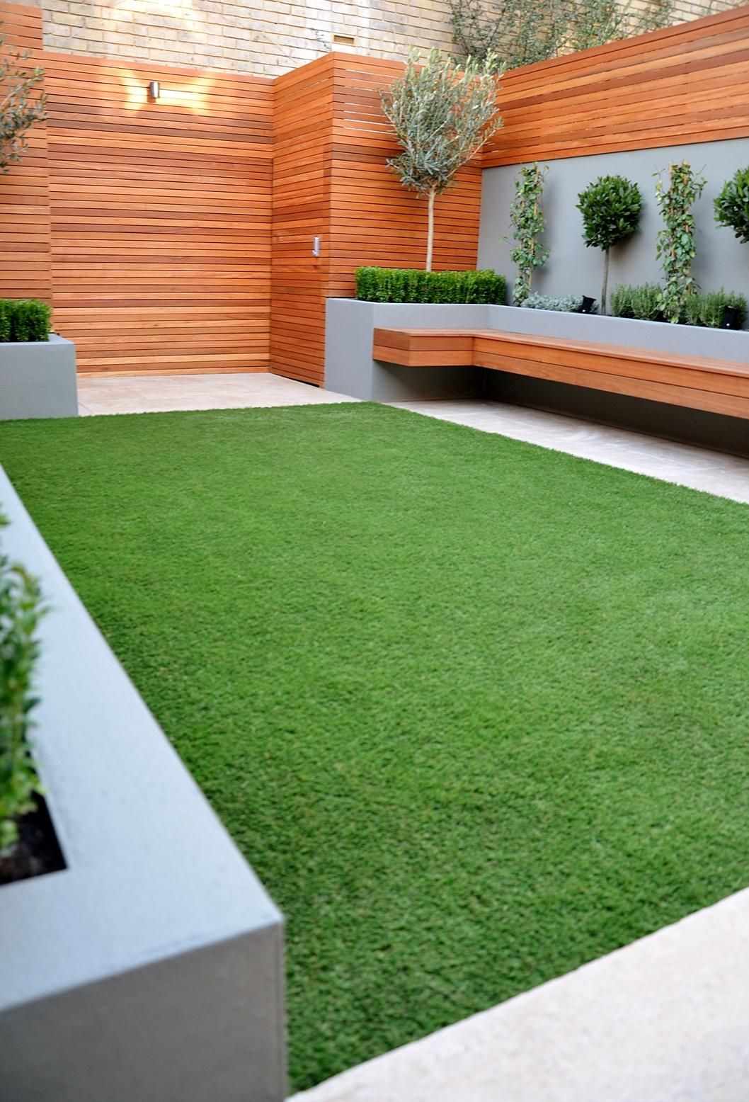 Contemporary Walled Garden