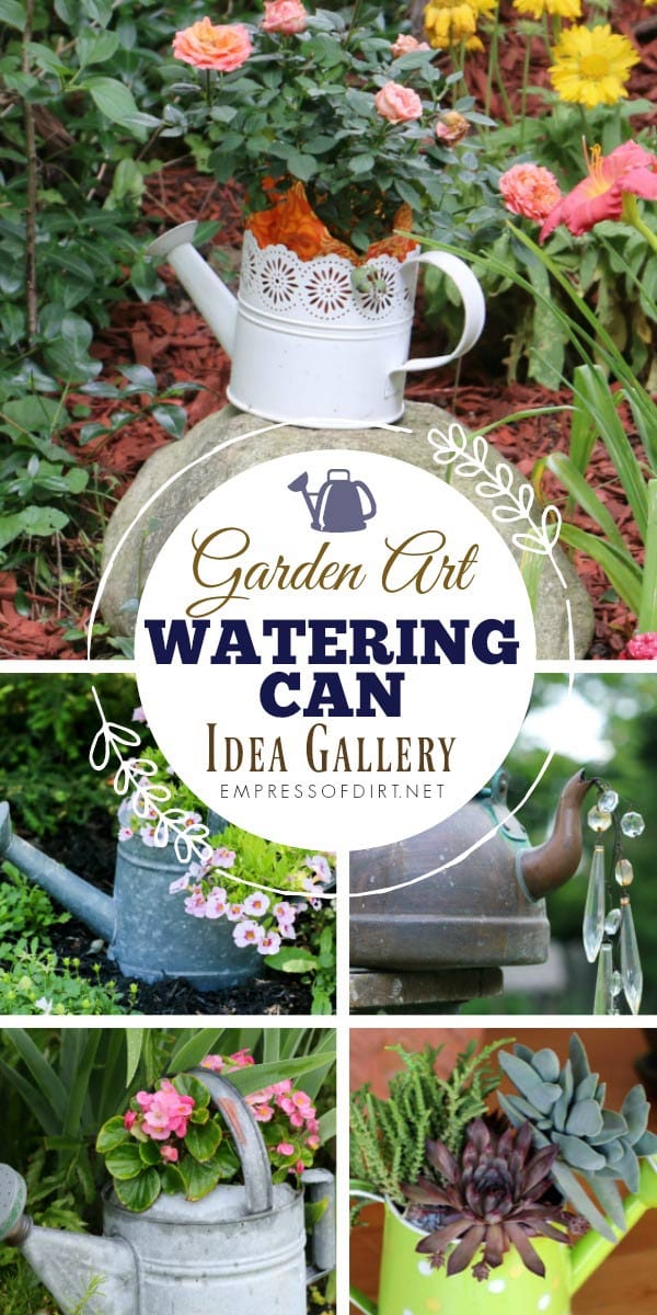 Watering Can Garden Art Ideas Empress