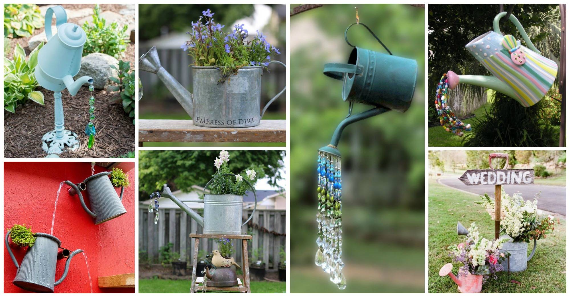 Stunning Watering Cans Decor Ideas