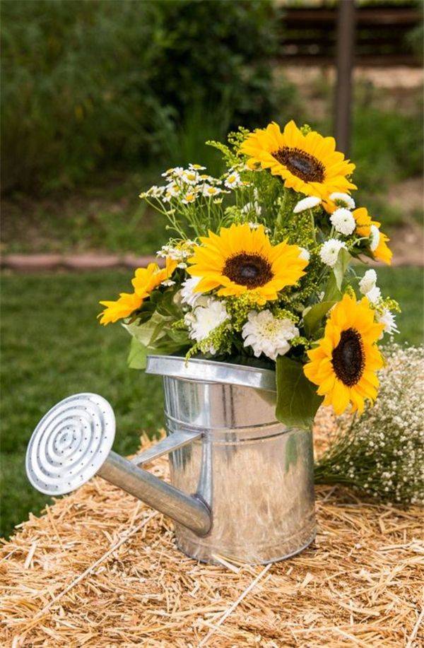 Creative Watering Can Garden Art Ideas
