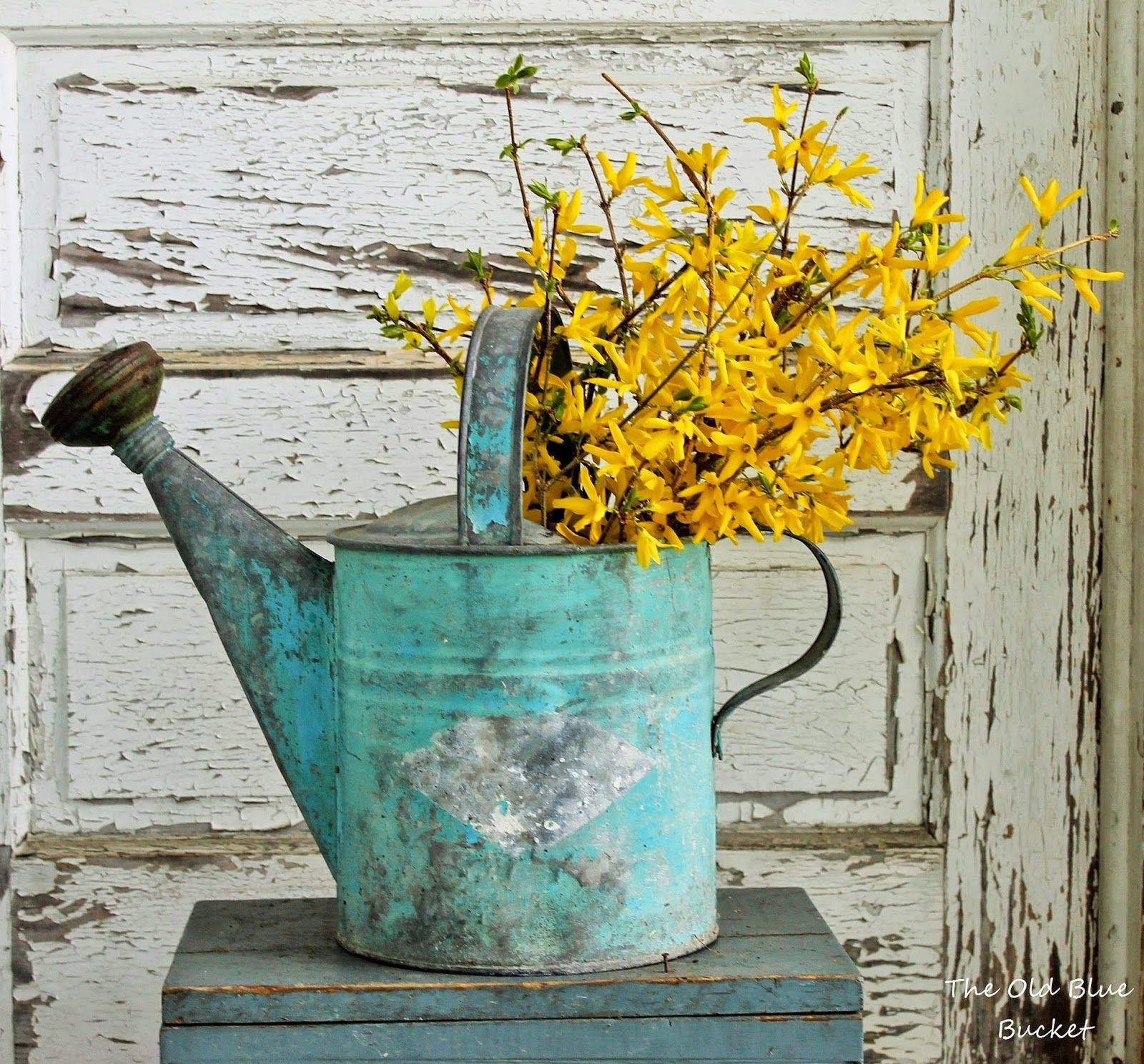 Creative Watering Can Garden Art Ideas