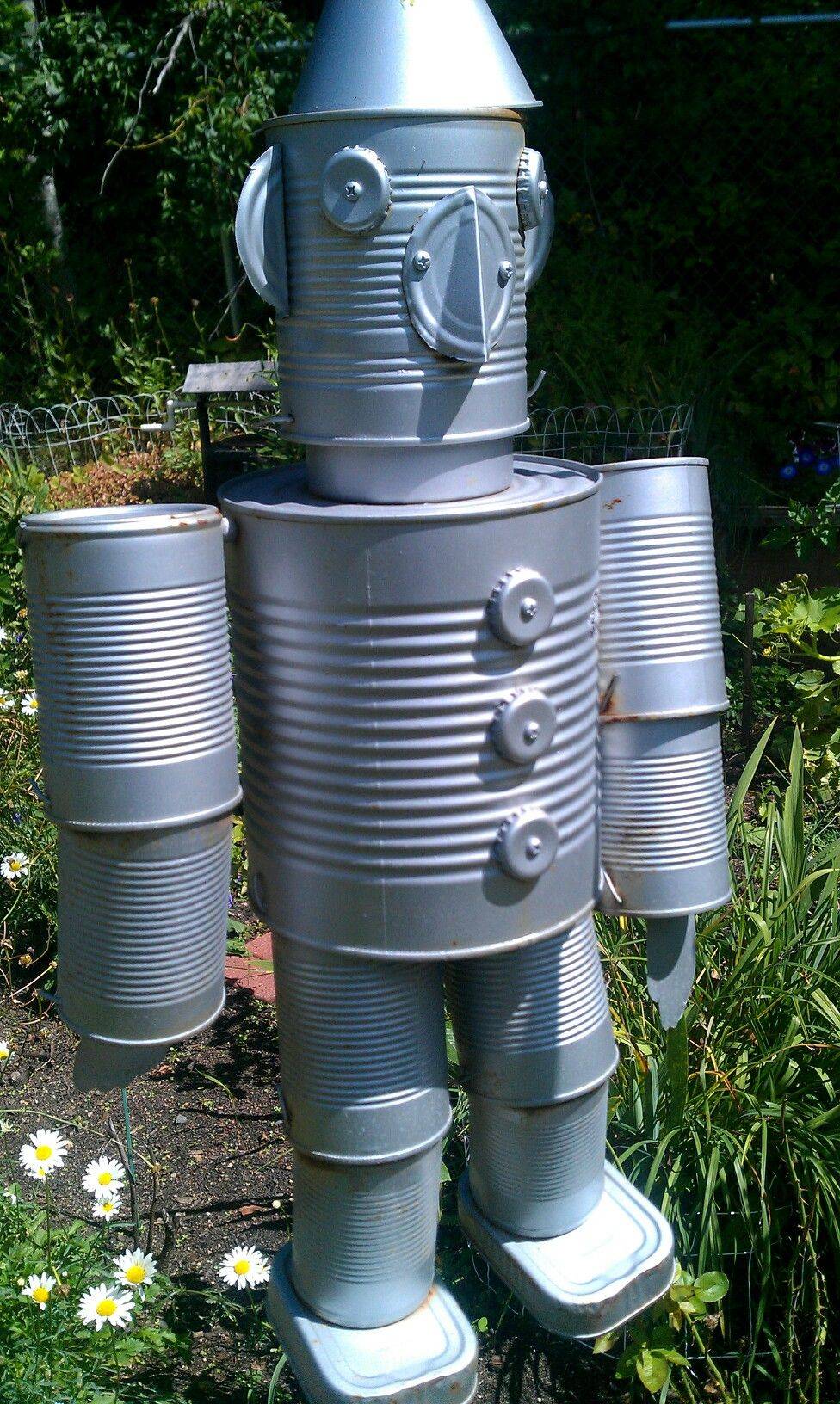 24 Garden Art From Tin Cans Ideas You Cannot Miss SharonSable