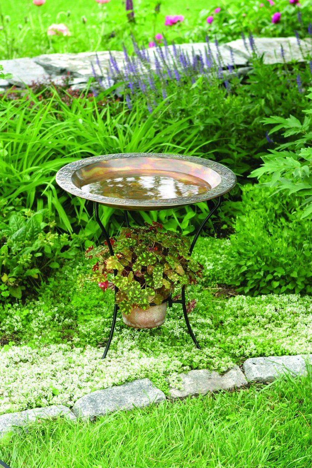 Cute Diy Bird Bath Ideas