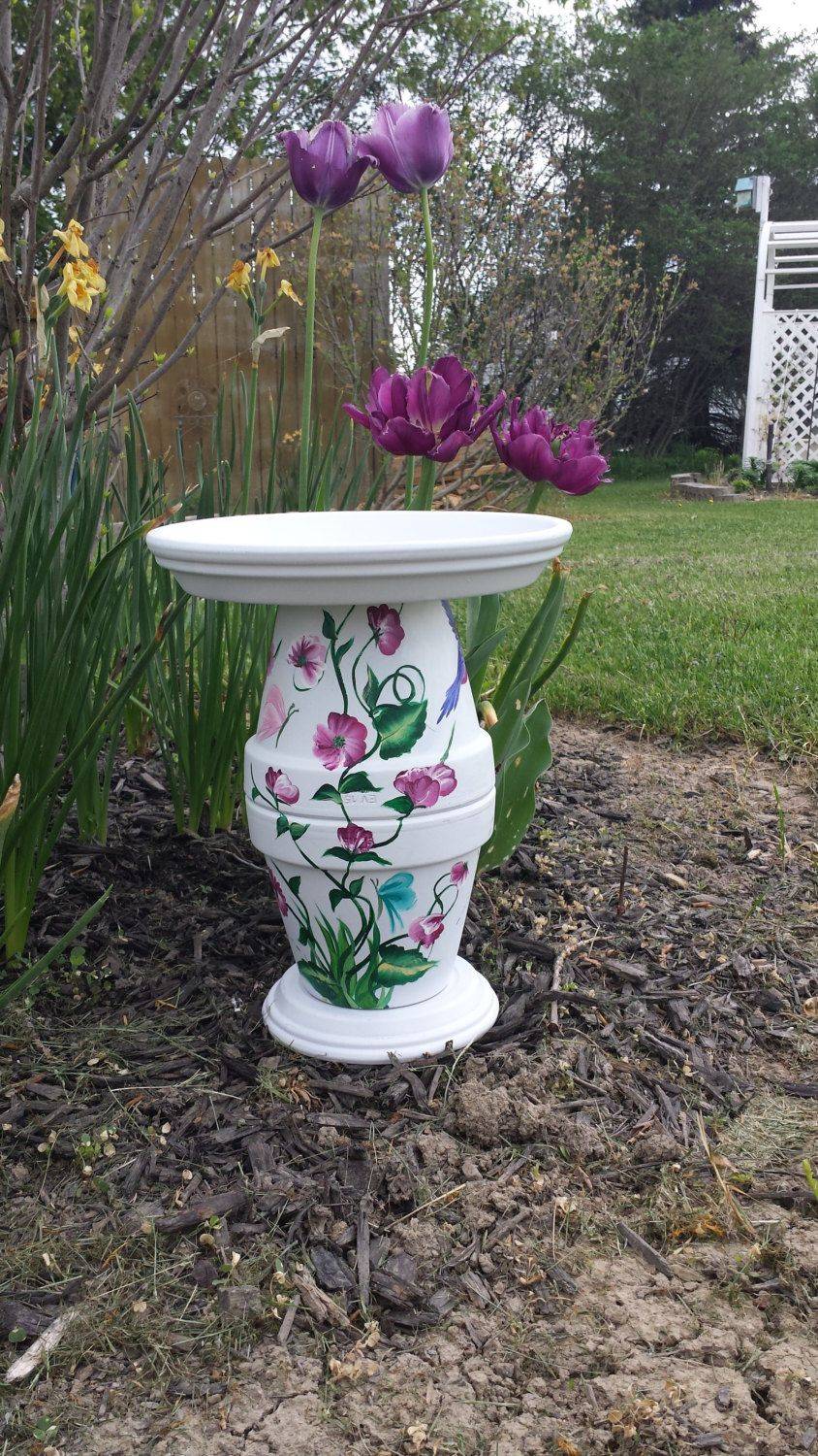 21 Bird Bath Garden Art Ideas For This Year | SharonSable