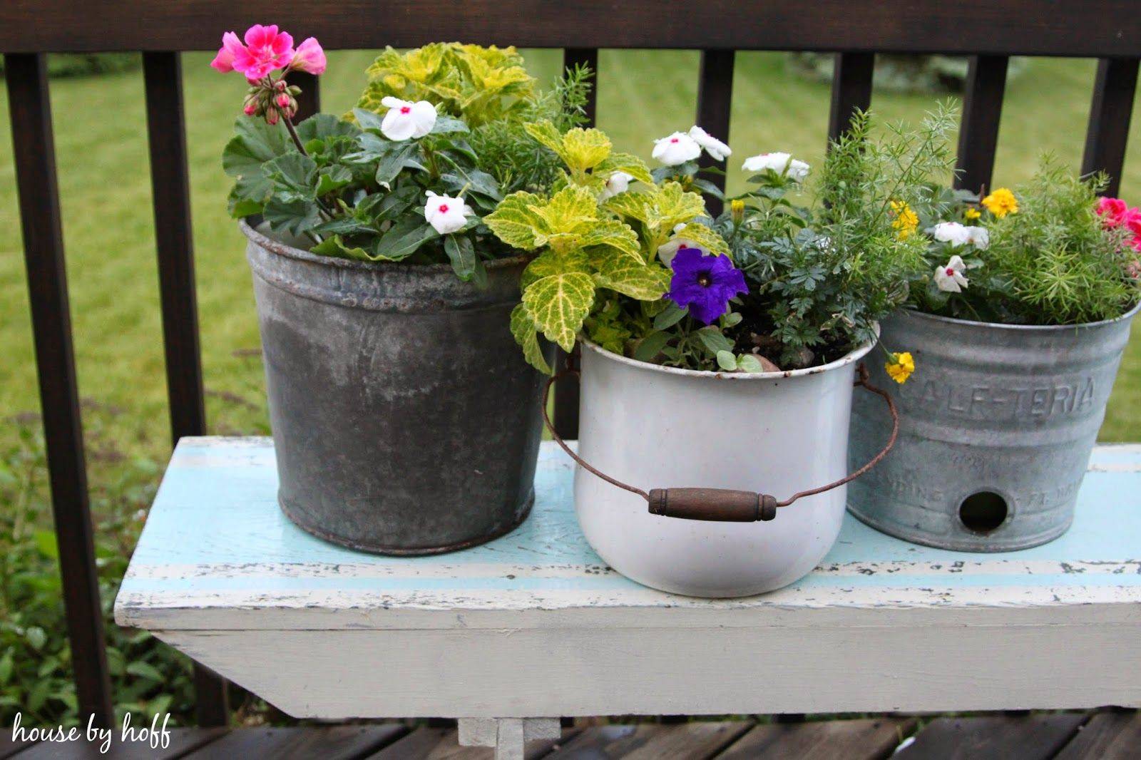 Diy Upcycled Container Gardening Planters Projects