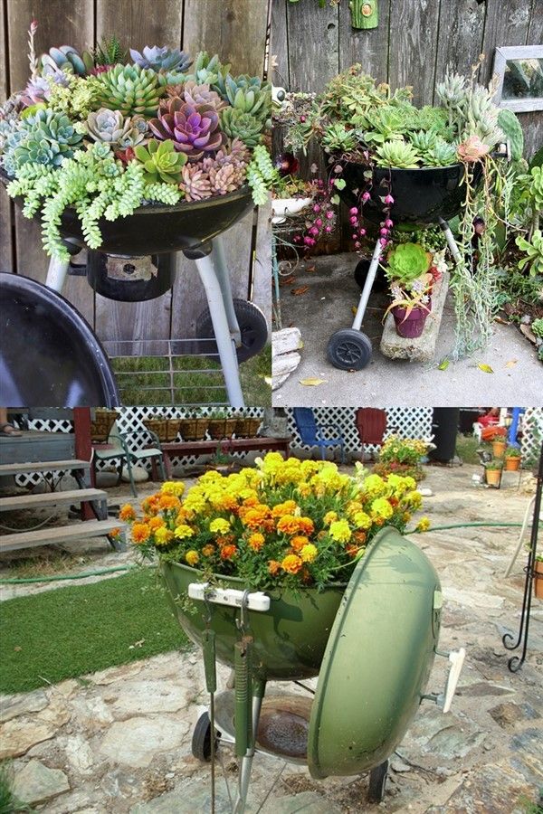 Best Repurposed Garden Container Ideas