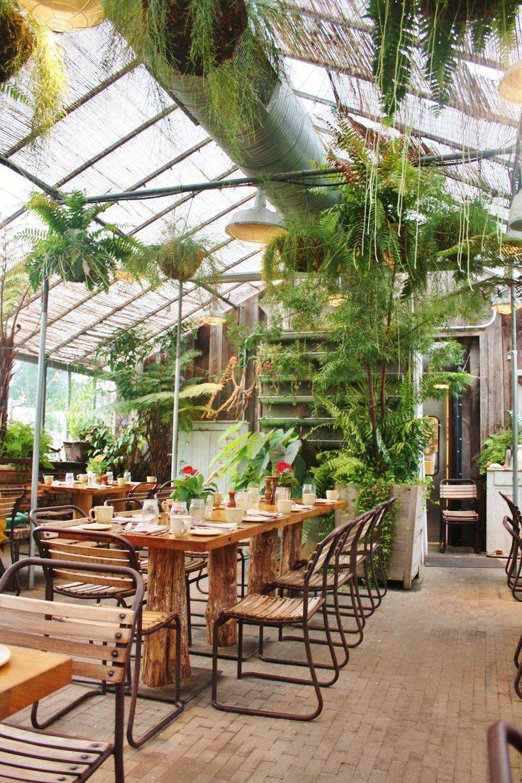 Delightful Garden Restaurant Design Ideas