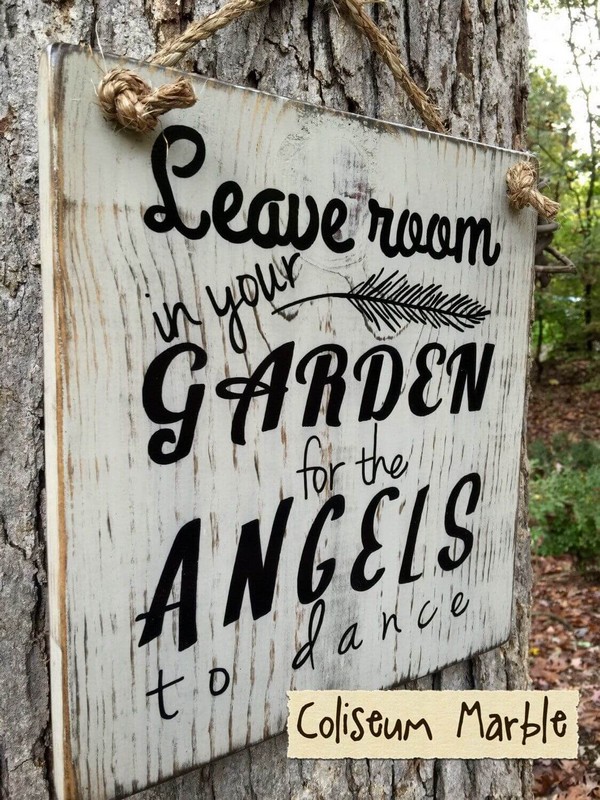 Vintage Garden Sign