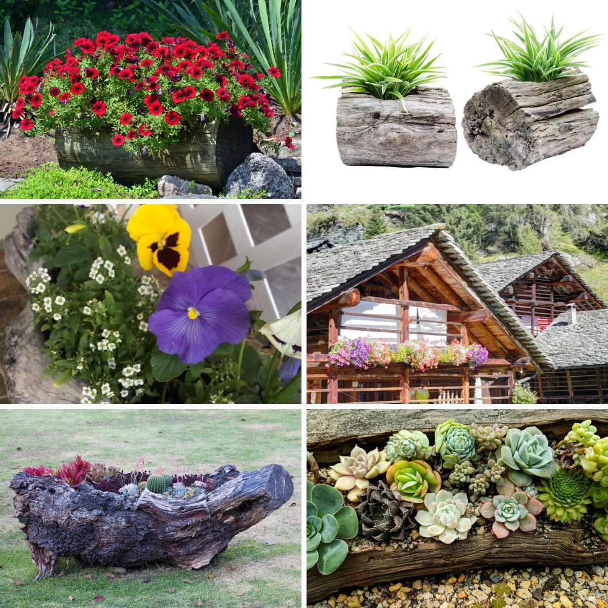 Rustic Planter Box Garden Diy Decoration Ideas
