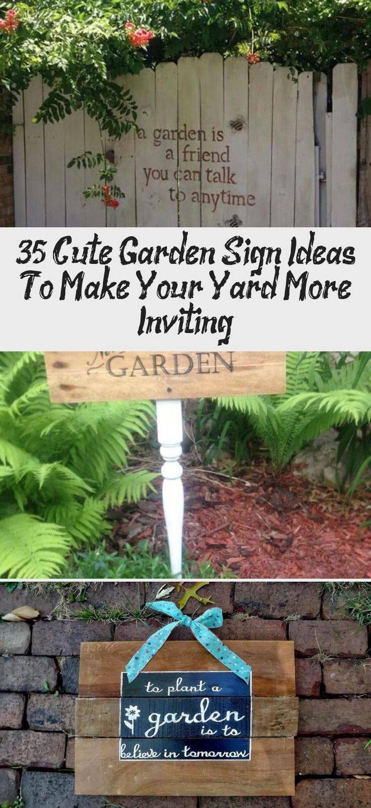 Diy Garden Signs