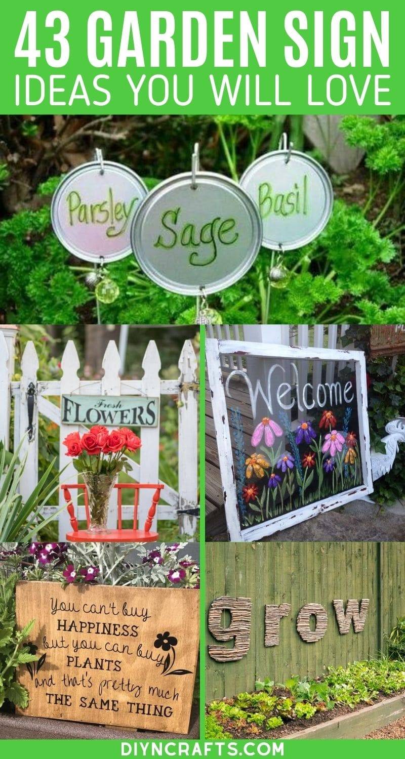 Cute Garden Sign Ideas