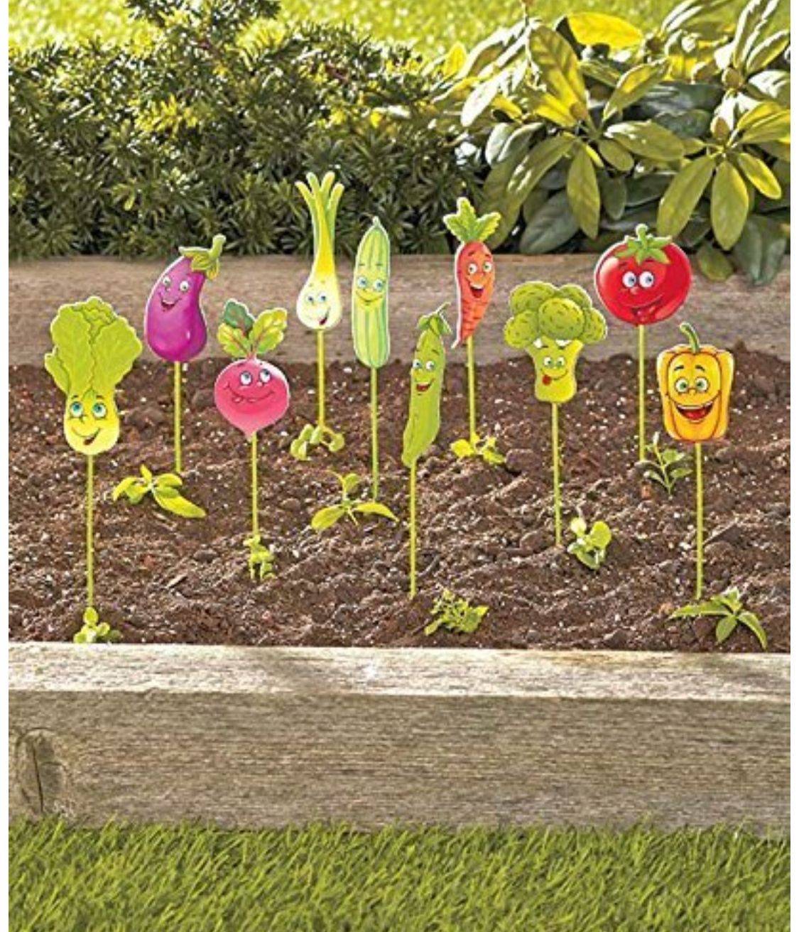 A Fun And Unique Garden Sign