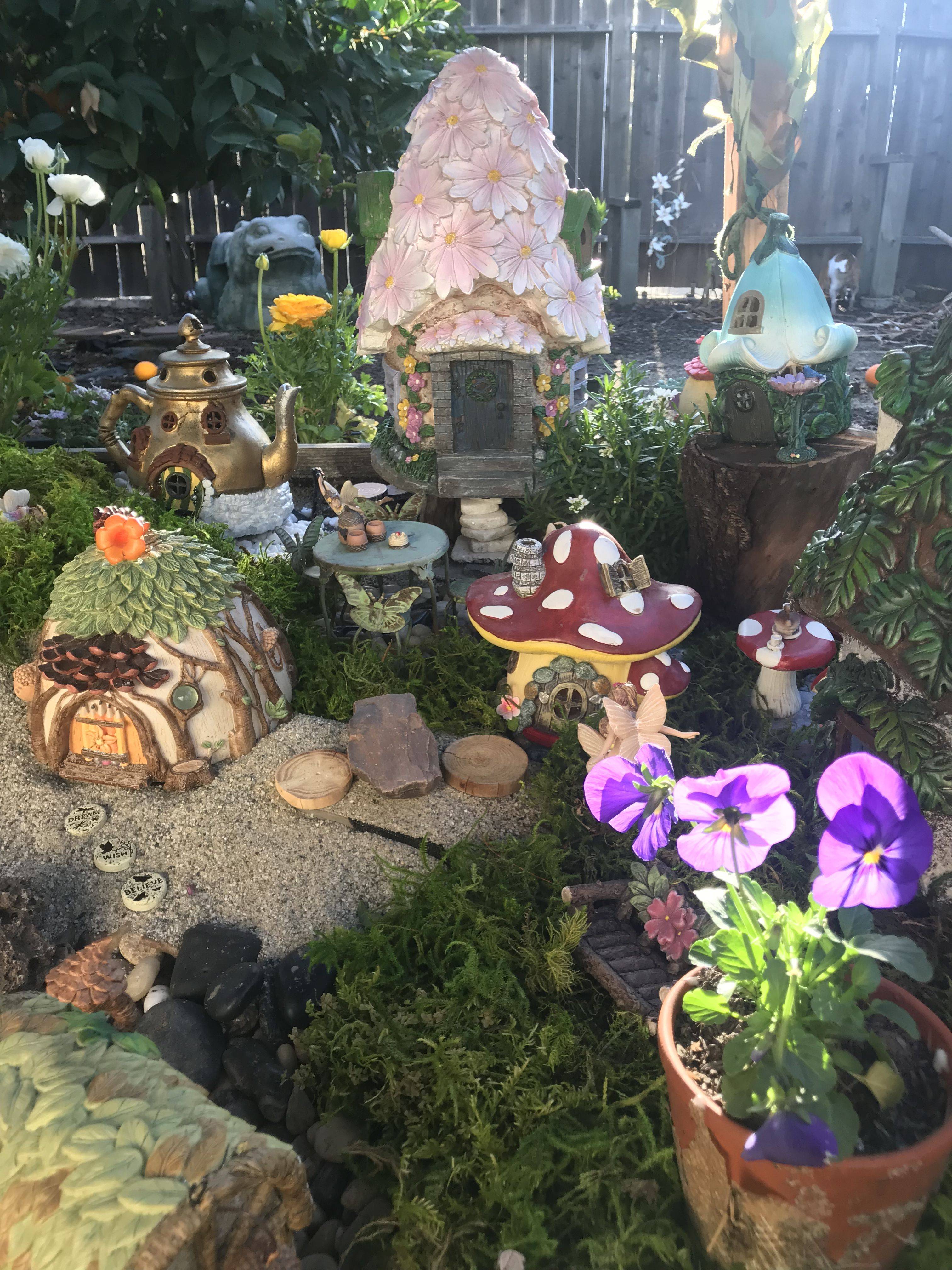 Outdoor Fairy Garden