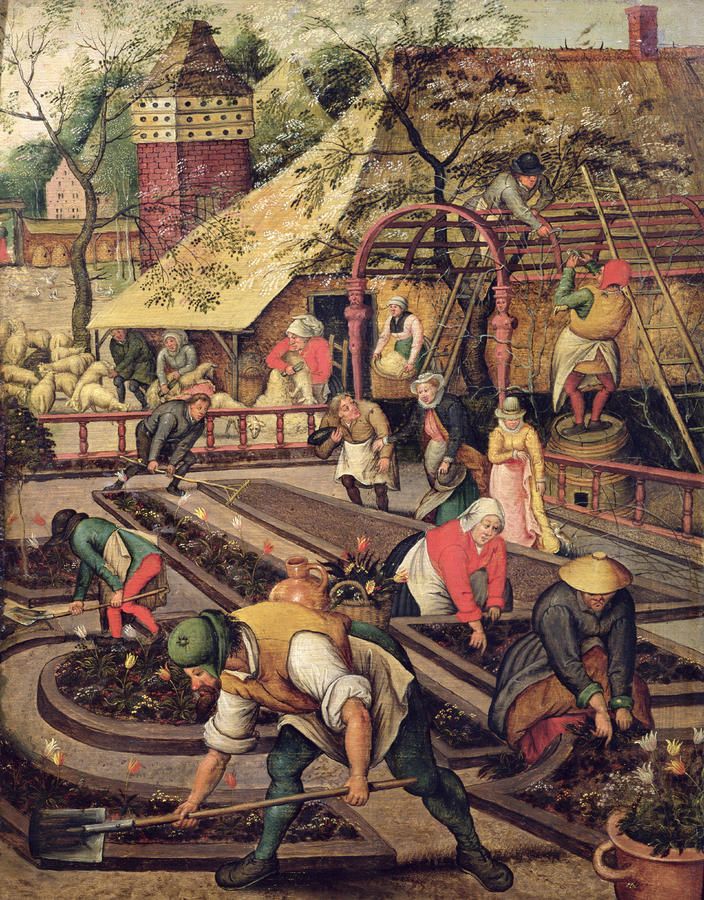 Medieval Landscape Painting