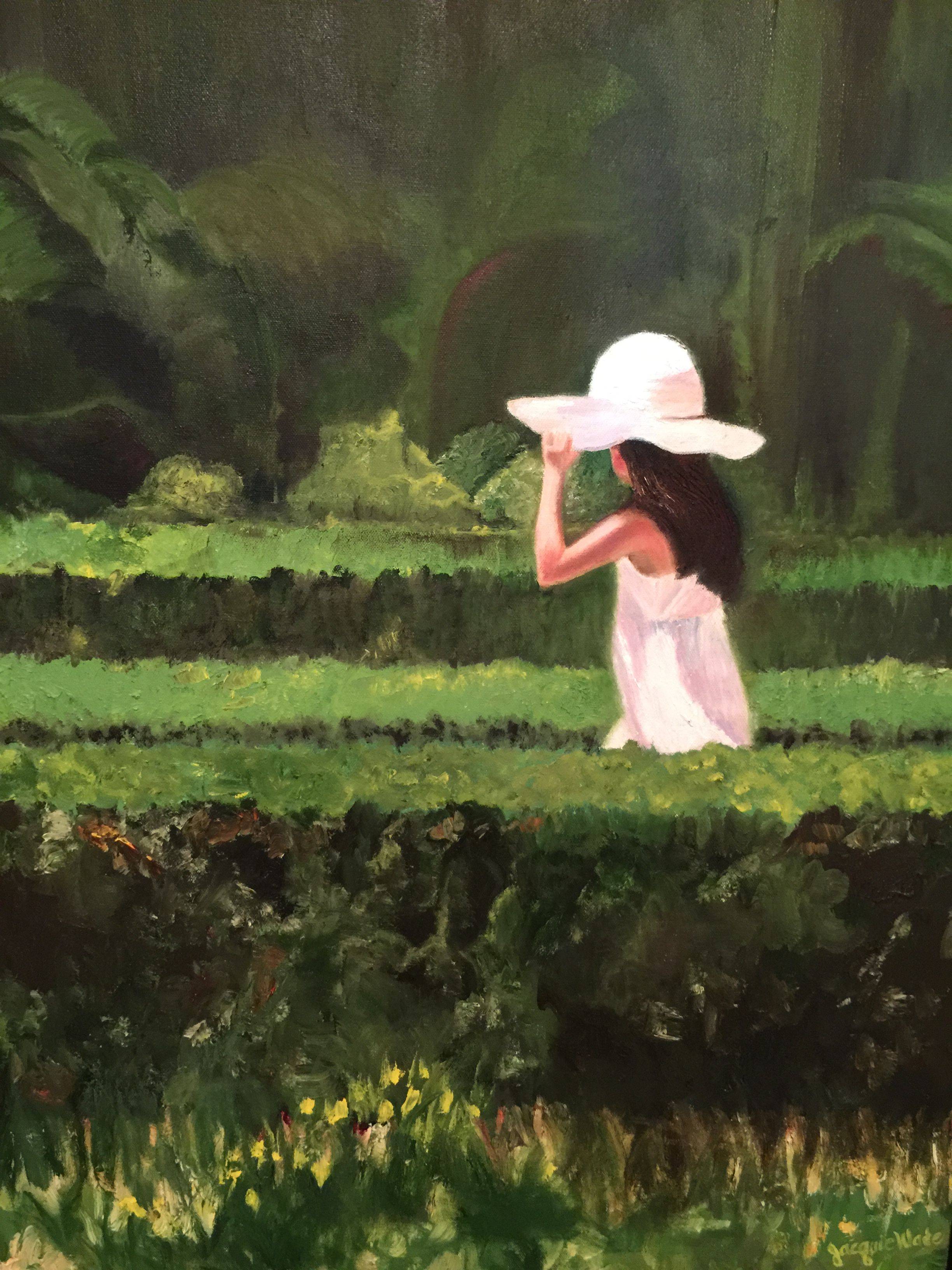 Original Oil Paintingimpressionist Style Artwoman