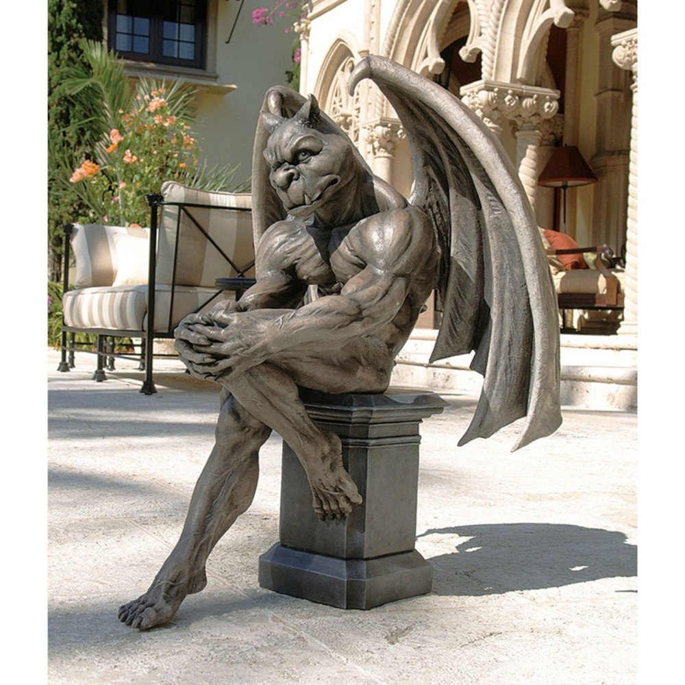 A Finial Outdoor Patio Garden Statue