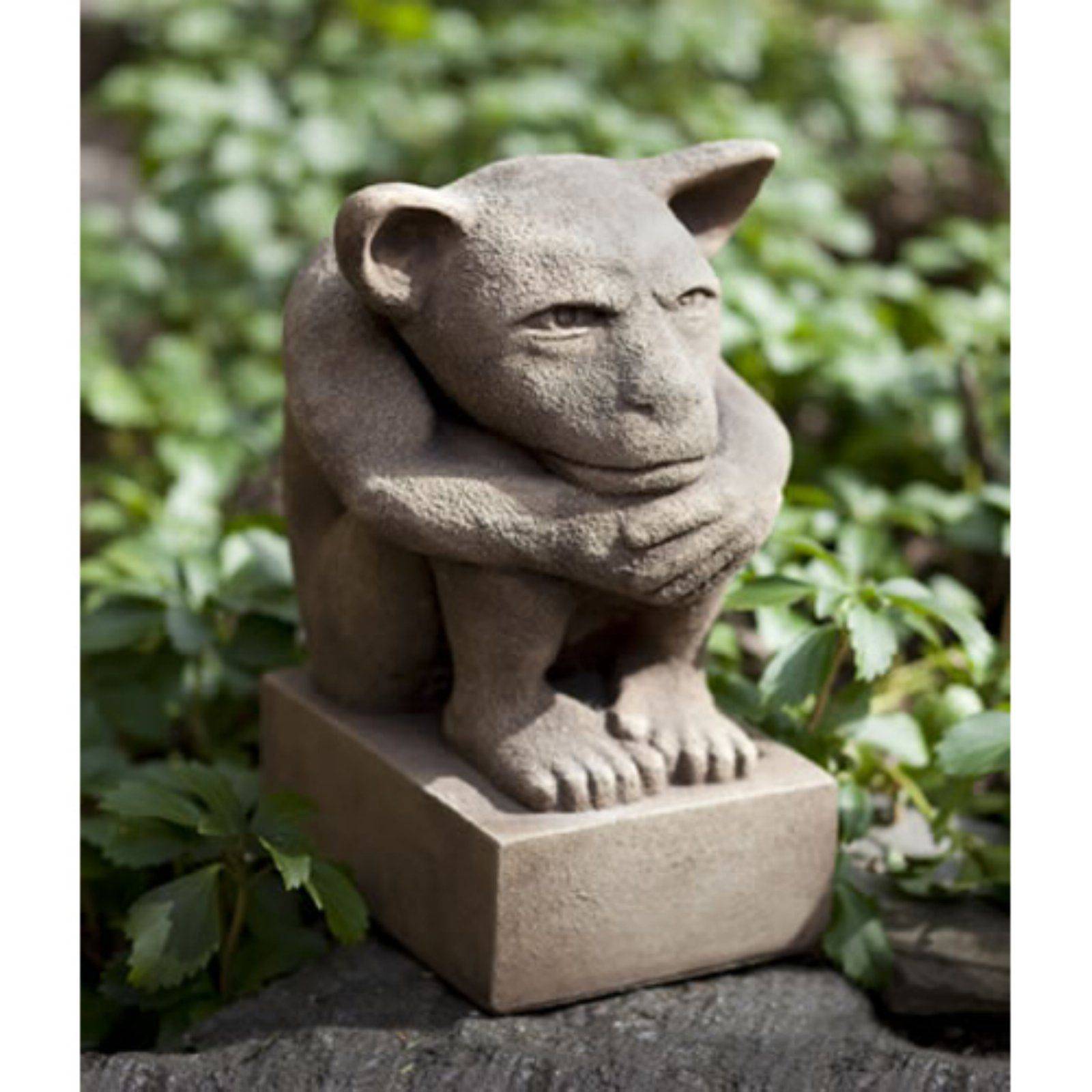 Angry Gargoyle Garden Statue