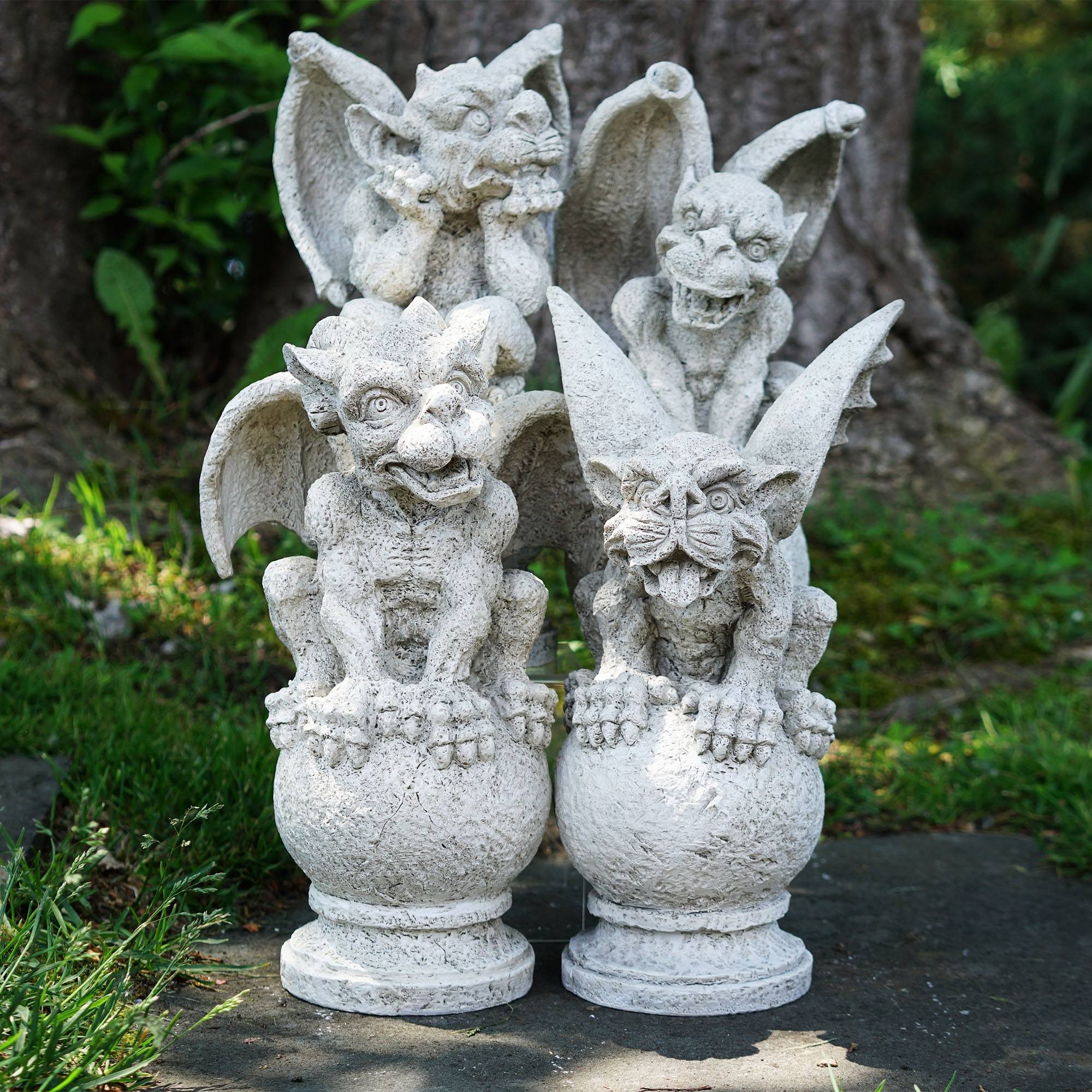 Homestyles Gargiggles Baby Brother Ivan Gargoyle Gothic Garden And