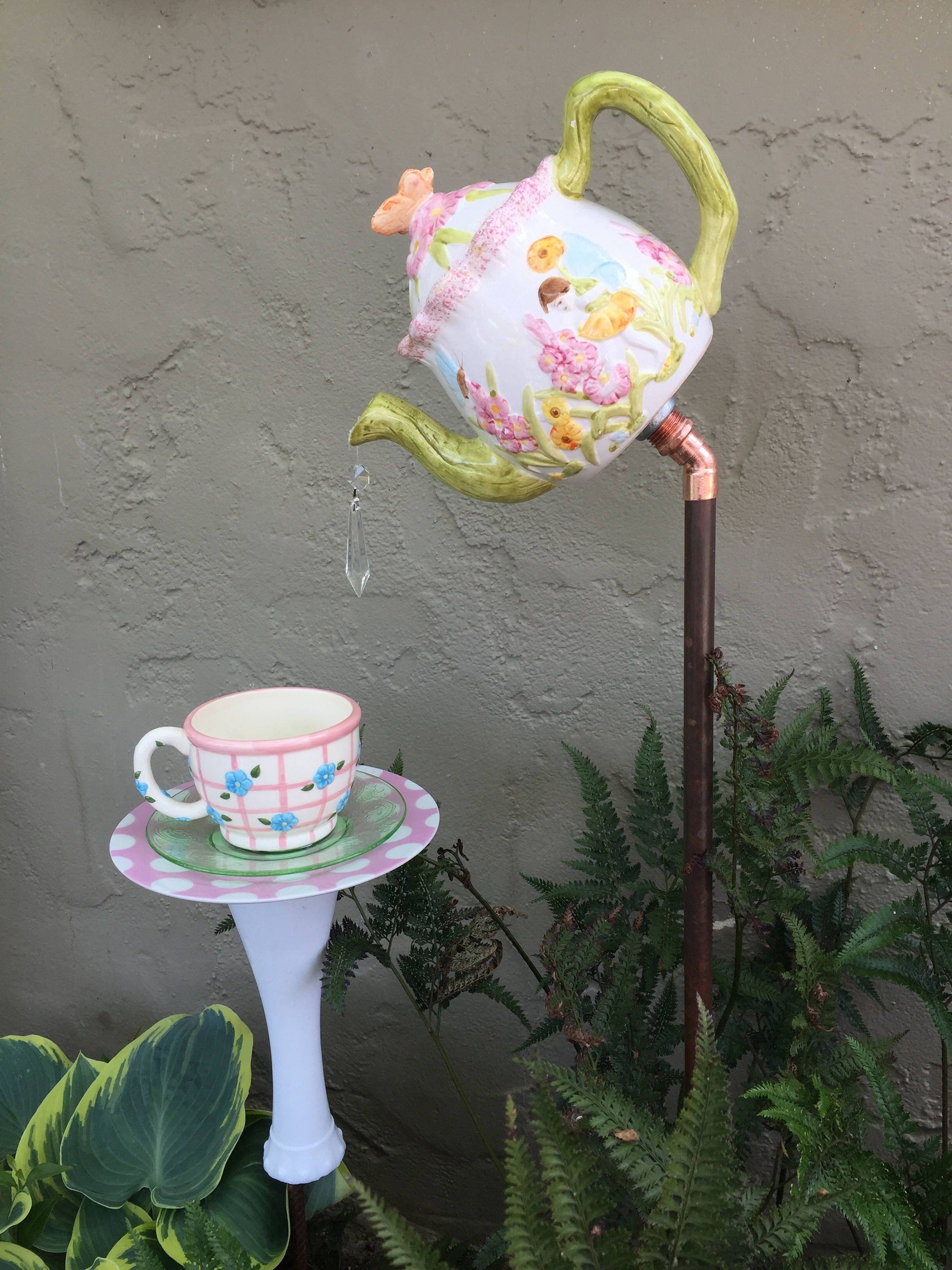 Stunning Diy Tea Cup Fairy Garden Ideas Cup And Saucer Crafts