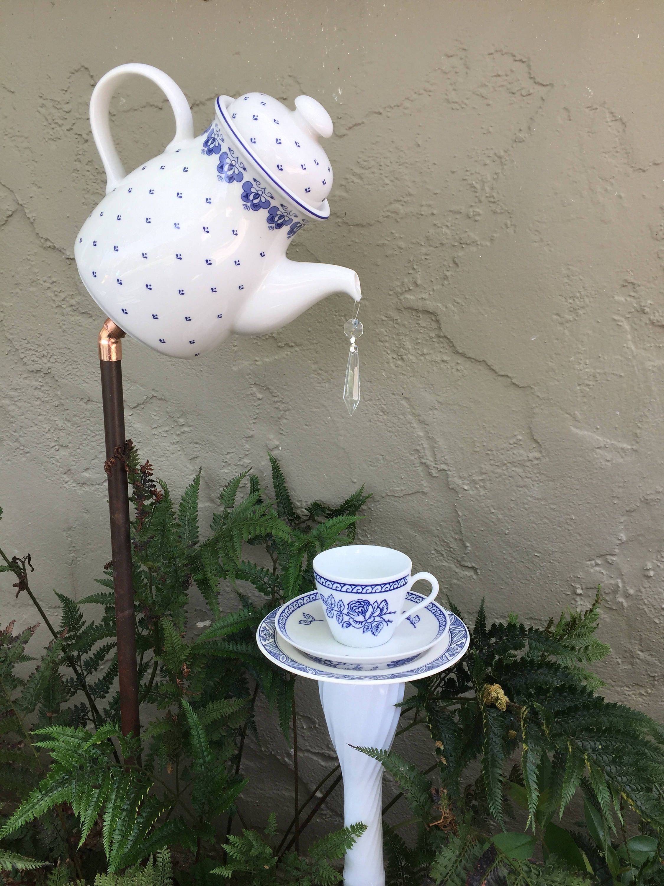 Tea Cup Garden Decor Vintage