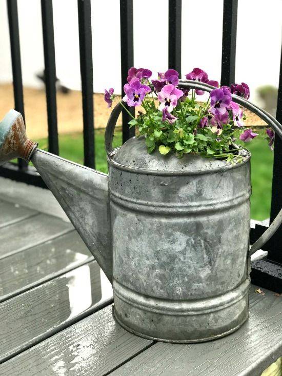 Stunning Watering Cans Decor Ideas