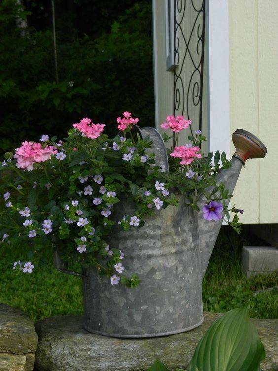 Stunning Watering Cans Decor Ideas