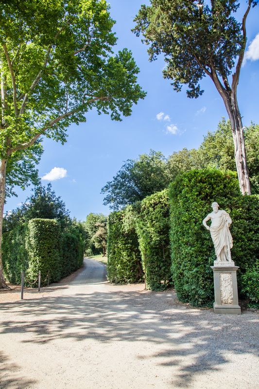 The Boboli Gardens Of Pitti Palace Florence Italy Florence Italy
