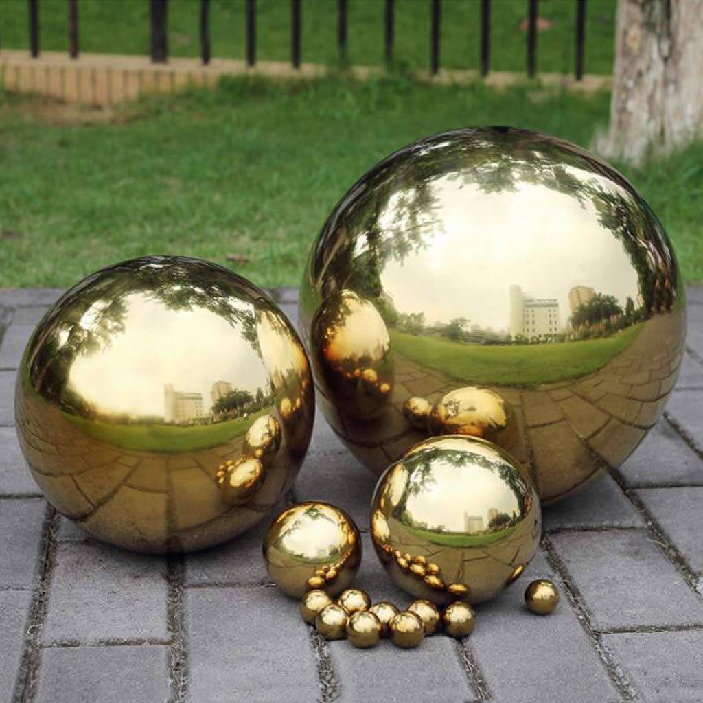 River Rock Bowling Ball Garden Art Birds