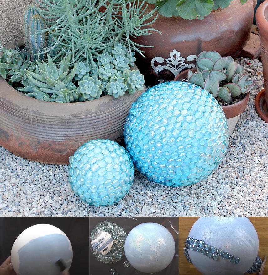 Gazing Balls Stainless Steel Garden Globes