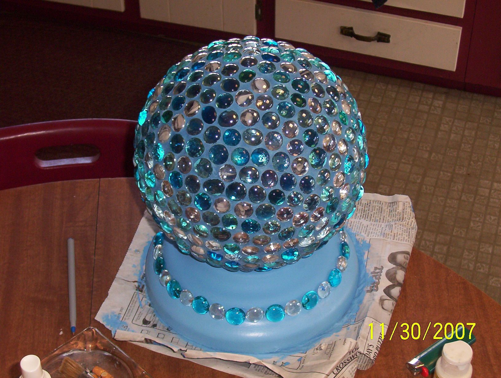 Then A Garden Gazing Ball