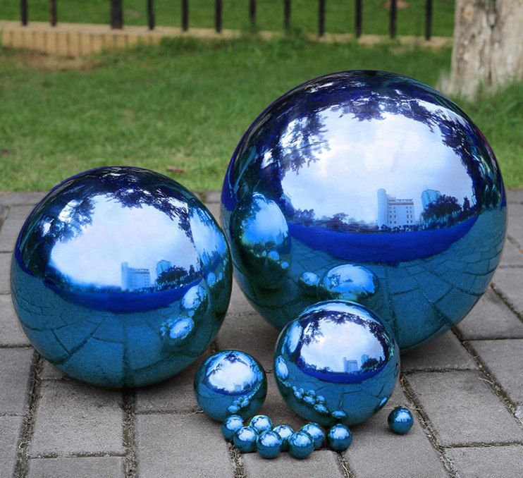Green Mosaic Gazing Ball Mondus Distinction Garden Decor