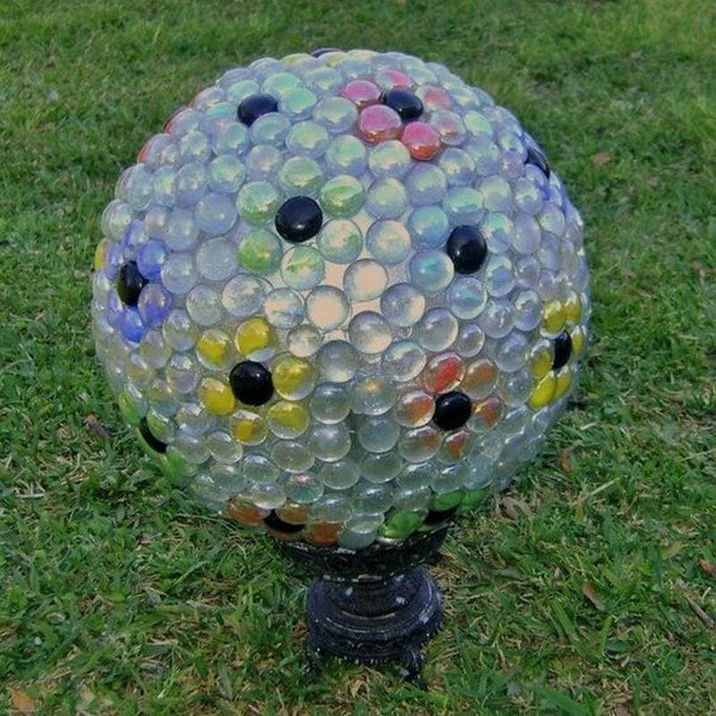 Beautiful Diy Garden Ball Decor Ideas
