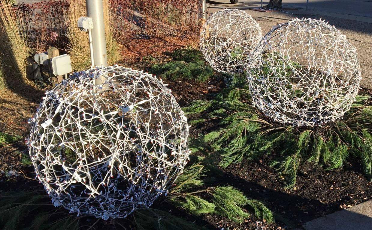 Ball Wrought Iron Garden Art Balls Spheres
