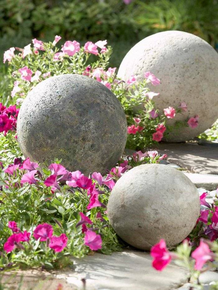 Beautiful Diy Garden Ball Ideas Garden Spheres Cement Garden