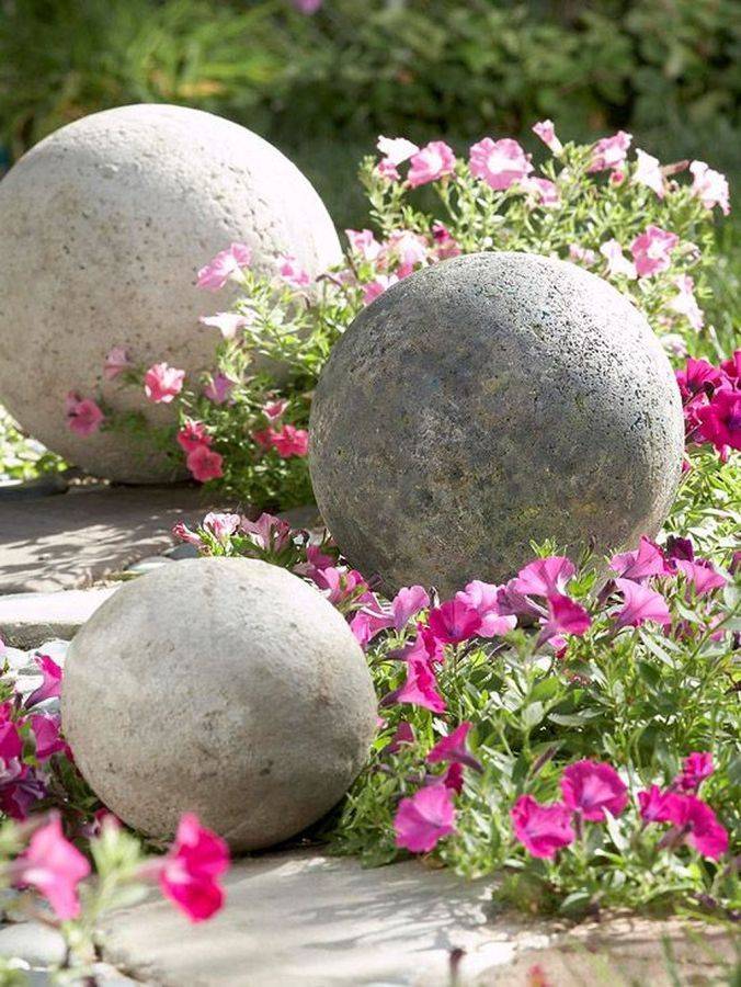 Diy Concrete Garden Decor