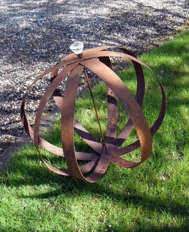Metal Garden Yard Art Balls