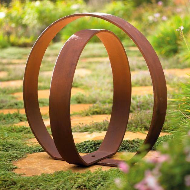 Rustic Decorative Metal Garden Orb Baxter Co Home