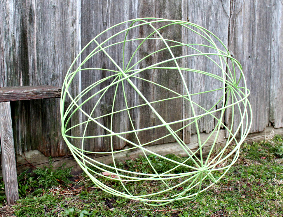 Ball Wrought Iron Garden Art Balls Spheres
