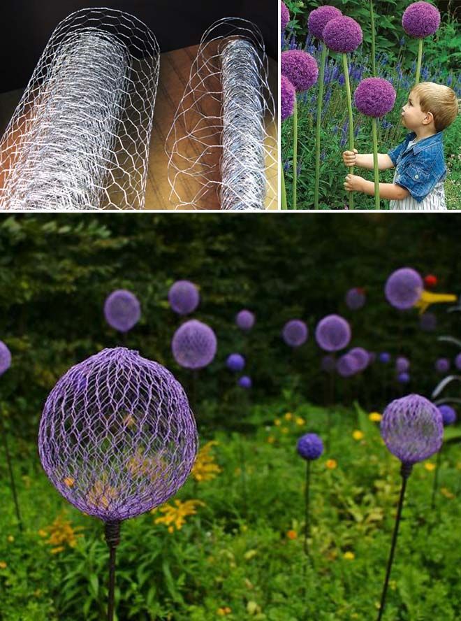 Wire Garden Spheres