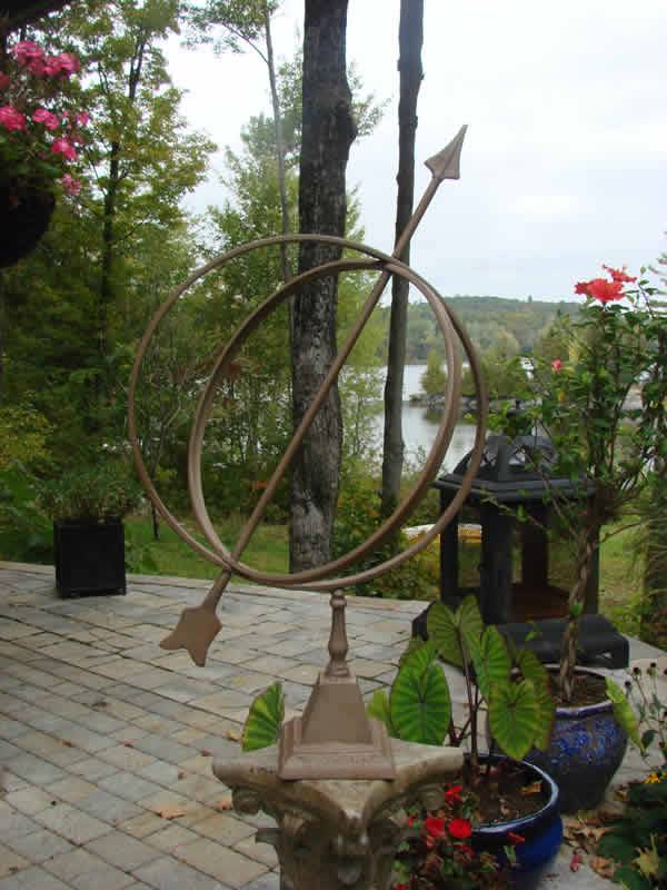 Armillary Sphere Sundial