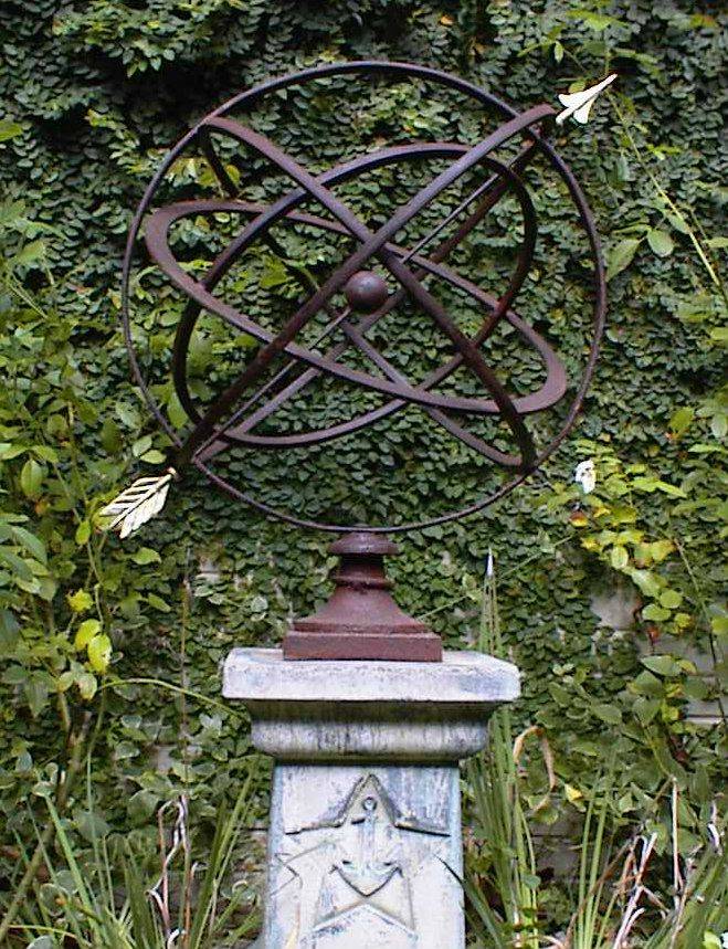 Armillary Sphere New England Garden