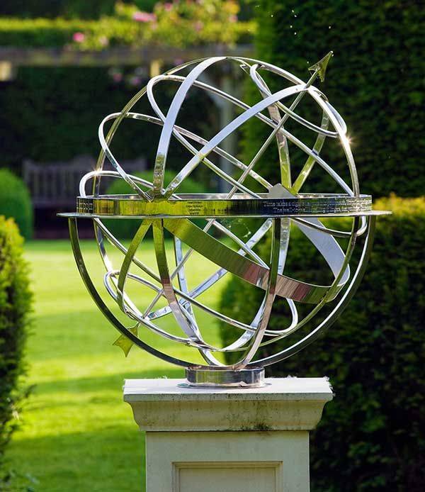 Bronze Armillary Sphere Garden Sundial