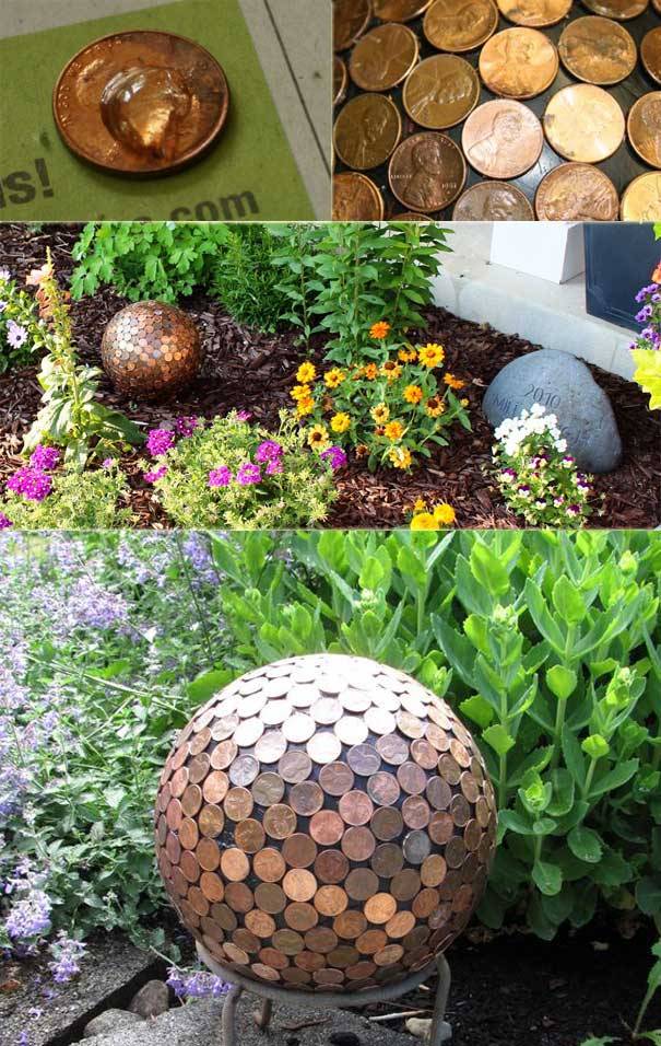 23 DIY Garden Gazing Ball Ideas For This Year | SharonSable